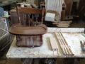 Fabricate Bottom of High Chair - Before